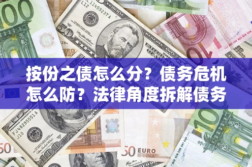北京按份之债怎么分？债务危机怎么防？法律角度拆解债务分配与风险自保指南
