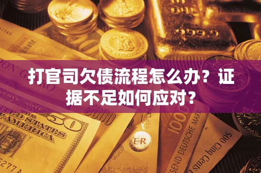 北京打官司欠债流程怎么办？证据不足如何应对？