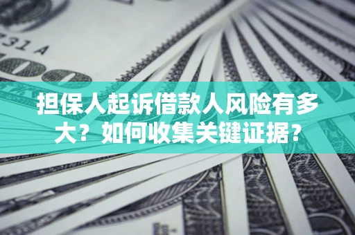 北京担保人起诉借款人风险有多大？如何收集关键证据？
