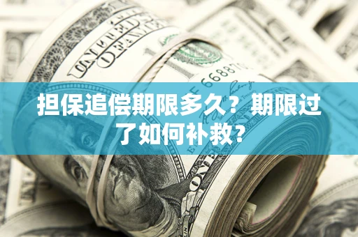 北京担保追偿期限多久？期限过了如何补救？
