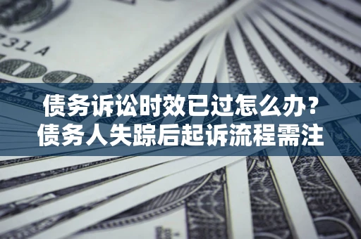 北京债务诉讼时效已过怎么办？债务人失踪后起诉流程需注意什么？