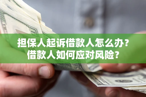 北京担保人起诉借款人怎么办？借款人如何应对风险？