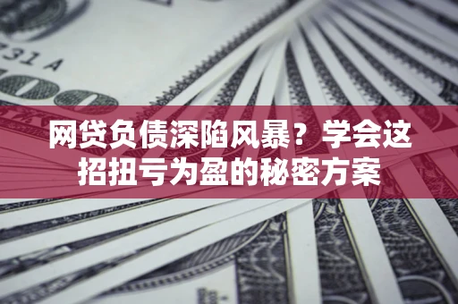 北京网贷负债深陷风暴？学会这招扭亏为盈的秘密方案