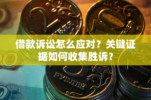 北京借款诉讼怎么应对？关键证据如何收集胜诉？